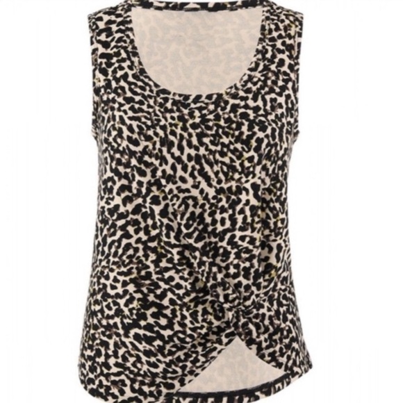 Cabi Knotty Spotty Tank EUC Leopard - Picture 2 of 11